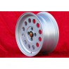 4 pcs. jantes Fiat Ronal 7x15 ET25 4x98 silver 124 SPORT COUPE SPIDER Pininfarina 500 ABARTH PANDA PUNTO