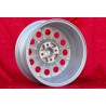 4 pcs. jantes Fiat Ronal 7x15 ET25 4x98 silver 124 SPORT COUPE SPIDER Pininfarina 500 ABARTH PANDA PUNTO