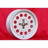 4 pcs. jantes Fiat Ronal 7x15 ET25 4x98 silver 124 SPORT COUPE SPIDER Pininfarina 500 ABARTH PANDA PUNTO