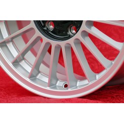 1 wheel Alpina 8x17 5x120 BMW serie 5 E12 E28 E34 serie 6 E24 serie 7 E23 E32  silver/black 