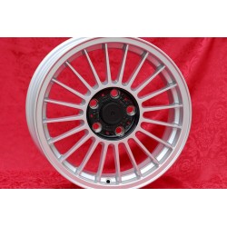 1 wheel Alpina 8x17 5x120 BMW serie 5 E12 E28 E34 serie 6 E24 serie 7 E23 E32  silver/black 