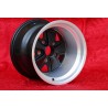 1 wheel Fuchs 11x15 5x130 Porsche 911 turbo wide body turbolook matt black/diamond cut