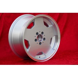 4 cerchi Aero 8x17 + 9x17 5x112 Mercedes w107 w108 w109 w116 w123 w126 w129