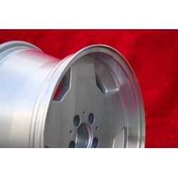 4 jantes Aero 8x17 + 9x17 5x112 Mercedes w107 w108 w109 w116 w123 w126 w129