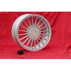 1 wheel Alpina 8x17 5x120 BMW serie 5 E12 E28 E34 serie 6 E24 serie 7 E23 E32  silver/black 