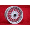 1 cerchio BBS 8x16 4x100 BMW Volkswagen Opel Mazda Audi M3 E30 serie 5 E12 E28 E34 serie 6 E24 serie 7 E23 E32 E3 E9 sil