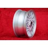 1 cerchio BBS 8x16 4x100 BMW Volkswagen Opel Mazda Audi M3 E30 serie 5 E12 E28 E34 serie 6 E24 serie 7 E23 E32 E3 E9 sil