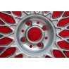 1 jante BBS 8x16 4x100 BMW Volkswagen Opel Mazda Audi M3 E30 serie 5 E12 E28 E34 serie 6 E24 serie 7 E23 E32 E3 E9 silve