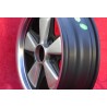 1 wheel Fuchs 6x15 5x130 Porsche 911 -1989 914-6 944 -1986 924 turbo-Carrera GT anodized look