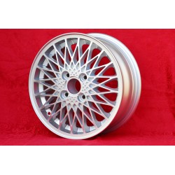 1 jante X-Spoke 6x15 4x108 Porsche 924 924S silver