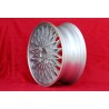 1 wheel X-Spoke 6x15 4x108 Porsche 924 924S silver