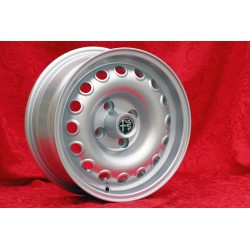 1 cerchio Campagnolo 6.5x15 4x108 Alfa Romeo 105 Coupe Spider GT GTA GTC Montreal silver