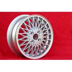 4 jantes X-Spoke 6x15 4x108 Porsche 924 924S silver