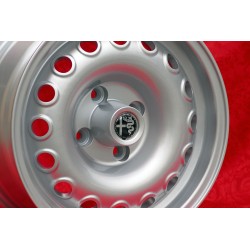 1 jante Campagnolo 6.5x15 4x108 Alfa Romeo 105 Coupe Spider GT GTA GTC Montreal silver