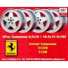 4 cerchi Penta 8.5x18 + 10.5x18 5x108 Ferrari Testarossa 512TR 512M