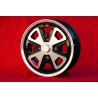 1 wheel Baby Fuchs 5.5x15 4x130 Porsche Volkswagen 914-4 VW Beetle 1968-- Karmann Ghia Typ 34 black/diamond cut