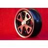 1 cerchio Baby Fuchs 5.5x15 4x130 Porsche Volkswagen 914-4 VW Beetle 1968-- Karmann Ghia Typ 34 black/diamond cut