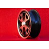 1 cerchio Baby Fuchs 5.5x15 4x130 Porsche Volkswagen 914-4 VW Beetle 1968-- Karmann Ghia Typ 34 black/diamond cut