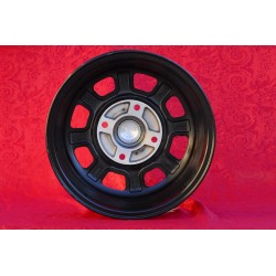 1 cerchio Baby Fuchs 5.5x15 4x130 Porsche Volkswagen 914-4 VW Beetle 1968-- Karmann Ghia Typ 34 black/diamond cut