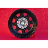 1 cerchio Baby Fuchs 5.5x15 4x130 Porsche Volkswagen 914-4 VW Beetle 1968-- Karmann Ghia Typ 34 black/diamond cut