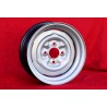 1 cerchio OE steel 5.5x13 4x108 Ford Escort Mk1-2 Capri Cortina Taunus TC silver