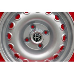 1 cerchio Campagnolo 6.5x15 4x108 Alfa Romeo 105 Coupe Spider GT GTA GTC Montreal silver