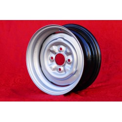 1 Felge OE steel 5.5x13 4x108 Ford Escort Mk1-2 Capri Cortina Taunus TC silver