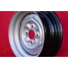 1 Felge OE steel 5.5x13 4x108 Ford Escort Mk1-2 Capri Cortina Taunus TC silver