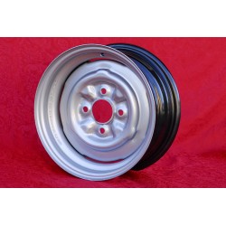 1 Felge OE steel 5.5x13 4x108 Ford Escort Mk1-2 Capri Cortina Taunus TC silver