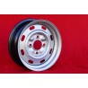 4 cerchi OE steel 5.5x15 4x130 Volkswagen Porsche Beetle 67- Karmann Ghia 67- Typ 3 411 412 Porsche 914  silver