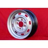 4 Felgen OE steel 5.5x15 4x130 Volkswagen Porsche Beetle 67- Karmann Ghia 67- Typ 3 411 412 Porsche 914  silver