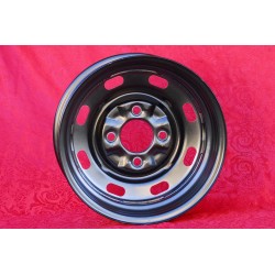 4 wheels OE steel 5.5x15 4x130 Volkswagen Porsche Beetle 67- Karmann Ghia 67- Typ 3 411 412 Porsche 914  silver