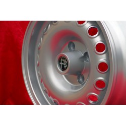 1 cerchio Campagnolo 6.5x15 4x108 Alfa Romeo 105 Coupe Spider GT GTA GTC Montreal silver