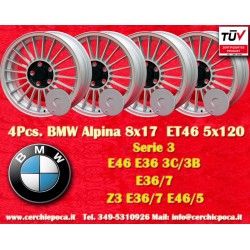 4 cerchi Alpina 8x17 5x120...