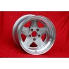 1 Felge Penta 10x15 5x112 Mercedes w107 w108 w109 Red Pig 300 SEL silver/diamond cut