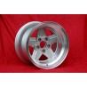 1 Felge Penta 10x15 5x112 Mercedes w107 w108 w109 Red Pig 300 SEL silver/diamond cut