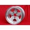 1 Felge Penta 10x15 5x112 Mercedes w107 w108 w109 Red Pig 300 SEL silver/diamond cut