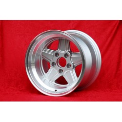 1 jante Penta 10x15 5x112 Mercedes w107 w108 w109 Red Pig 300 SEL silver/diamond cut