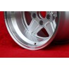 1 Felge Penta 10x15 5x112 Mercedes w107 w108 w109 Red Pig 300 SEL silver/diamond cut