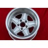 1 Felge Penta 10x15 5x112 Mercedes w107 w108 w109 Red Pig 300 SEL silver/diamond cut