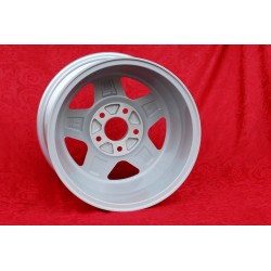 1 Felge Penta 10x15 5x112 Mercedes w107 w108 w109 Red Pig 300 SEL silver/diamond cut