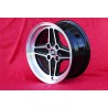 1 Felge RS 7x15 4x108 Ford Escort Mk1-2 Capri Cortina black/diamond cut