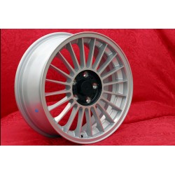 1 wheel Alpina 8x18 5x120 BMW serie 3 E36 E46 silver/black