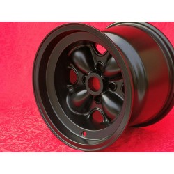 1 wheel F3 10x13 4x101.6 Brabham Formula 3 1964-1970 rear with conical bolt seat black