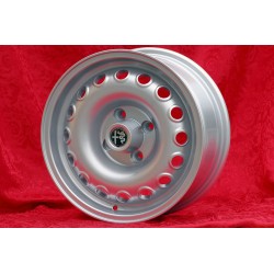 1 cerchio Campagnolo 6.5x15 4x108 Alfa Romeo 105 Coupe Spider GT GTA GTC Montreal silver