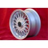 1 jante BBS 7x15 4x100 BMW Volkswagen Opel Mazda Audi serie 3 E21 E30 Kadett Manta Ascona MX-5 MX5 Golf Passat silver