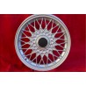 4 Felgen BBS 7x15 4x100 BMW Volkswagen Opel Mazda Audi serie 3 E21 E30 Kadett Manta Ascona MX-5 MX5 Golf Passat silver