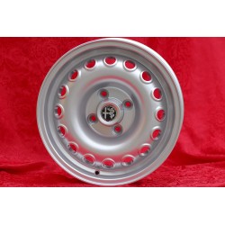 1 cerchio Campagnolo 6.5x15 4x108 Alfa Romeo 105 Coupe Spider GT GTA GTC Montreal silver