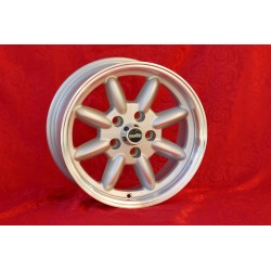 1 wheel Minilite 7x15 5x114.3 Ford Mustang V8 -1973 Falcon V8 Fairlane Torino Thunderbird Galaxie LTD silver/diamond cut