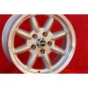 1 wheel Minilite 7x15 5x114.3 Ford Mustang V8 -1973 Falcon V8 Fairlane Torino Thunderbird Galaxie LTD silver/diamond cut